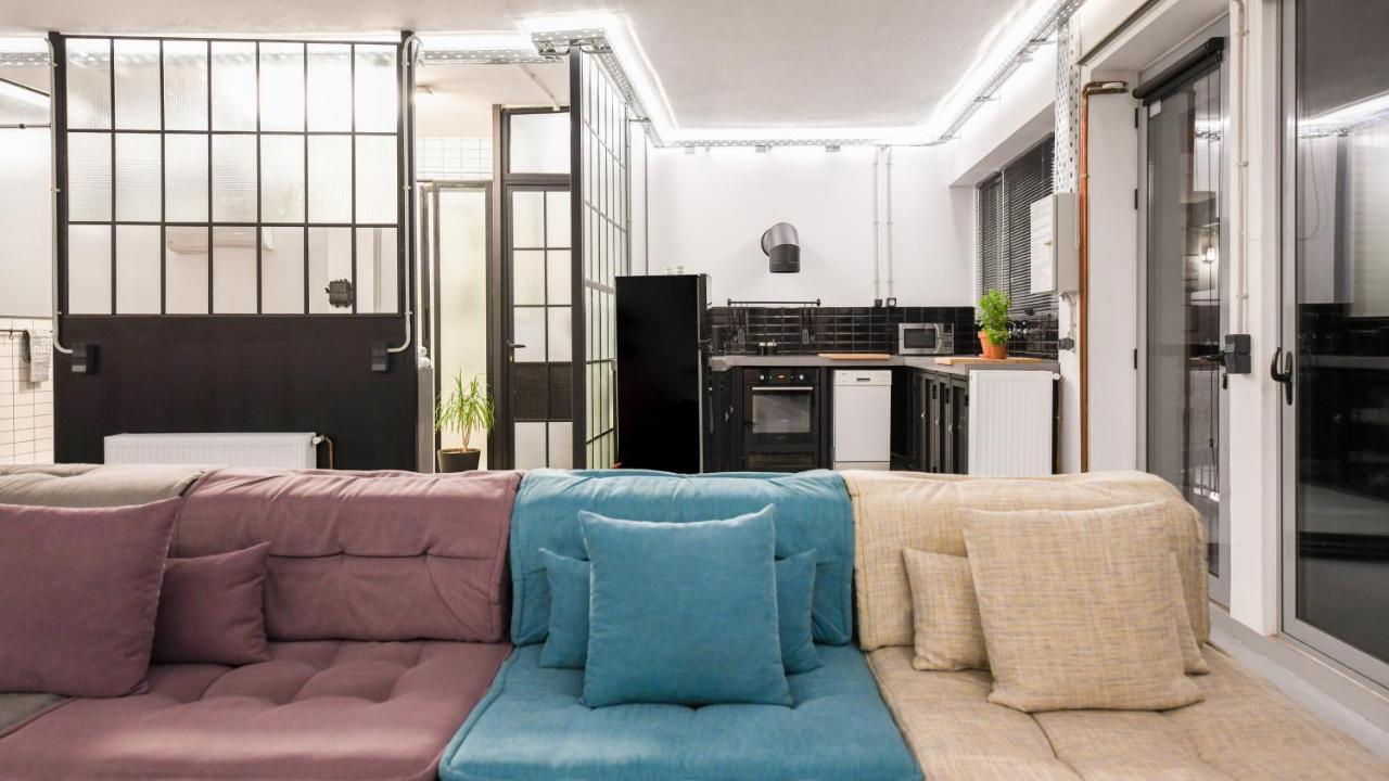 Monastiraki #Wallsfree Citycenter- Unspoiled Athens Apartments Eksteriør bilde